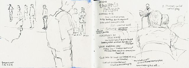 Waiting for a train; sermon notes